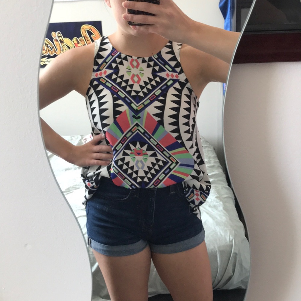 Aztec Patterned Tank